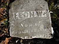 Illegible Stone (Leon W.)